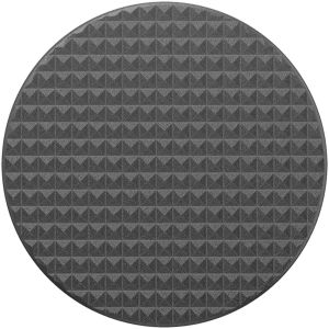 PopSockets PopGrip - Amovible - Knurled Texture Black