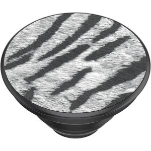 PopSockets PopGrip - Amovible - Vegan Leather Zebra