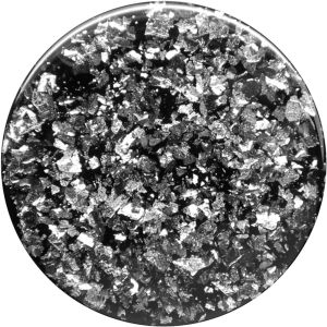 PopSockets PopGrip - Amovible - Foil Confetti Silver