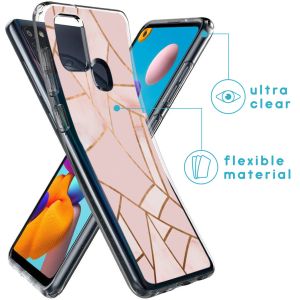 iMoshion Coque Design Samsung Galaxy A21s - Pink Graphic
