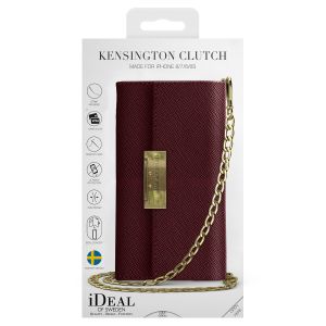 iDeal of Sweden Kensington Clutch iPhone SE (2022 / 2020) / 8 / 7 / 6(s) - Rouge