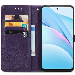 iMoshion Etui de téléphone portefeuille Mandala Xiaomi Mi 10T Lite - Violet