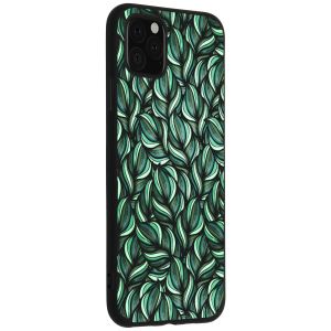 Coque design Color iPhone 11 Pro Max - Green Botanic