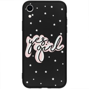Coque design Color iPhone Xr - Yes Girl