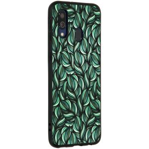 Coque design Color Samsung Galaxy A40 - Green Botanic