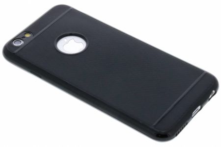 Coque silicone Carbon iPhone 6 / 6s - Noir