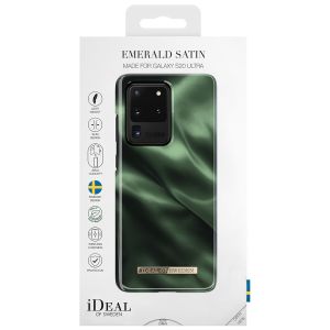 iDeal of Sweden Coque Fashion Samsung Galaxy S20 Ultra - Emerald Satin