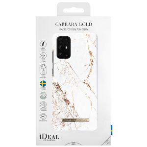 iDeal of Sweden Coque Fashion Samsung Galaxy S20 Plus - Carrara Gold