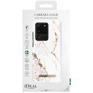 iDeal of Sweden Coque Fashion Samsung Galaxy S20 Ultra - Carrara Gold