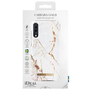 iDeal of Sweden Coque Fashion Samsung Galaxy A70 - Carrara Gold