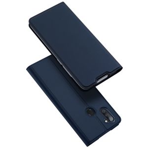 Dux Ducis Étui de téléphone Slim Samsung Galaxy M11 / A11 - Bleu foncé