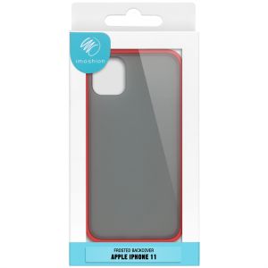 iMoshion Coque Frosted iPhone 11 - Rouge