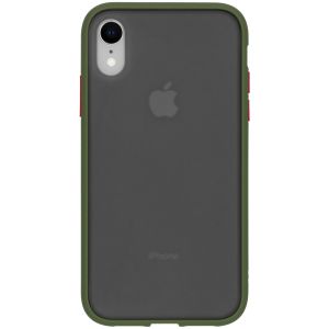 iMoshion Coque Frosted iPhone Xr - Vert