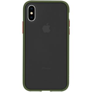 iMoshion Coque Frosted iPhone X / Xs - Vert