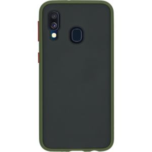iMoshion Coque Frosted Samsung Galaxy A40 - Vert