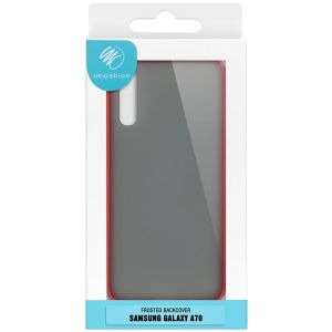iMoshion Coque Frosted Samsung Galaxy A70 - Rouge