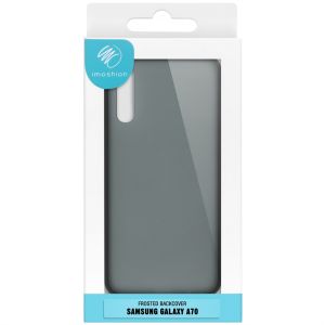iMoshion Coque Frosted Samsung Galaxy A70 - Noir