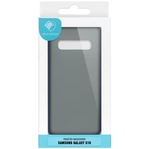 iMoshion Coque Frosted Samsung Galaxy S10 - Bleu