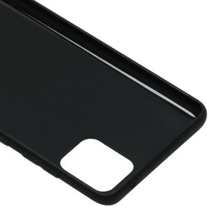 Coque silicone Carbon Samsung Galaxy Note 10 Lite - Noir