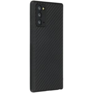 Coque silicone Carbon Samsung Galaxy Note 20 - Noir