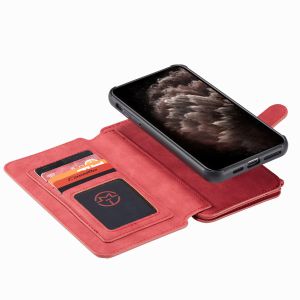 CaseMe Étui luxe 2-en-1 à rabat iPhone 11 Pro - Rouge