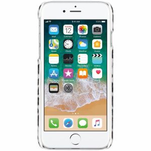 Coque au motif léopard iPhone 6 / 6s - Blanc