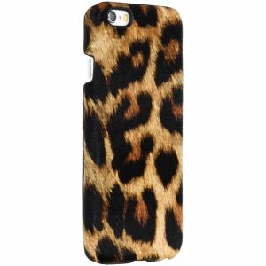 Coque au motif léopard iPhone 6 / 6s - Brun