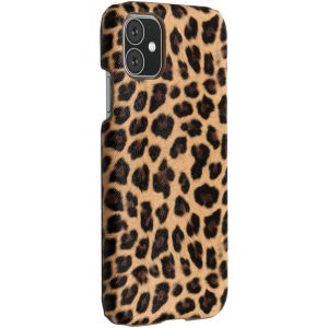 Coque au motif léopard iPhone 11 - Brun