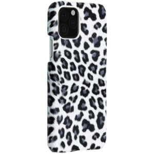 Coque au motif léopard iPhone 11 Pro - Blanc