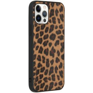 Coque rigide iPhone 12 (Pro) - Leopard