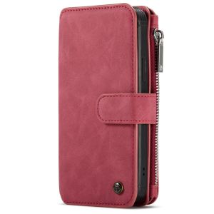 CaseMe Étui luxe 2-en-1 à rabat iPhone 12 Mini - Rouge