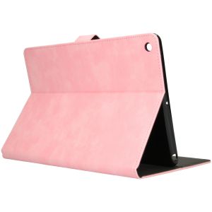iMoshion Coque tablette luxe iPad 9 (2021) 10.2 pouces / iPad 8 (2020) 10.2 pouces / iPad 7 (2019) 10.2 pouces - Rose