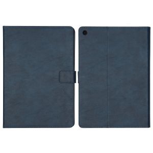 iMoshion Coque tablette luxe iPad 9 (2021) 10.2 pouces / iPad 8 (2020) 10.2 pouces / iPad 7 (2019) 10.2 pouces - Bleu foncé