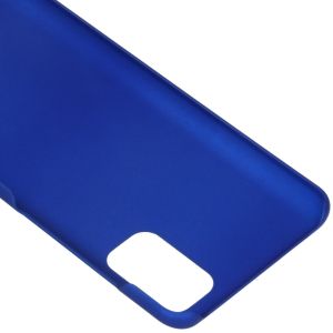 Coque unie Samsung Galaxy A41 - Bleu