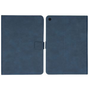 iMoshion Coque tablette luxe iPad 6 (2018) 9.7 pouces / iPad 5 (2017) 9.7 pouces - Bleu foncé