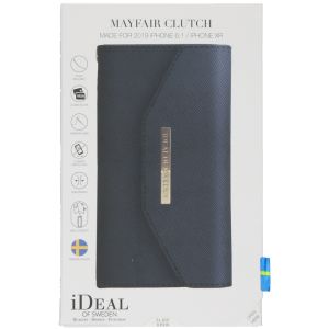 iDeal of Sweden Mayfair Clutch iPhone 11 - Bleu foncé