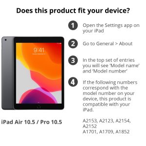 Protection d'écran Pro en verre trempé iPad Pro / Air 3 (2019)