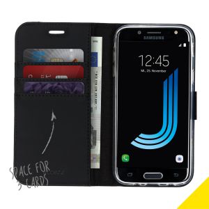 Accezz Étui de téléphone Wallet Samsung Galaxy J5 (2017) - Noir