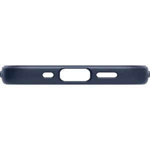 Spigen Coque Liquid Air iPhone 12 (Pro) - Bleu foncé