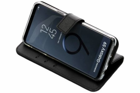 Valenta Etui téléphone portefeuille Samsung Galaxy S9 - Noir