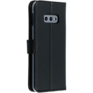 Valenta Etui téléphone portefeuille Samsung Galaxy S10e - Noir