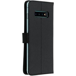 Valenta Etui téléphone portefeuille Samsung Galaxy S10 Plus - Noir