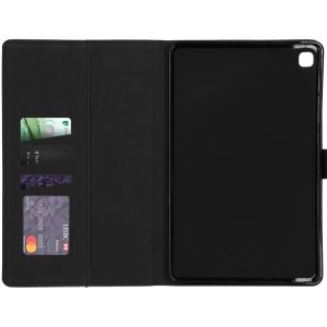 iMoshion Coque tablette luxe Samsung Galaxy Tab S6 Lite / Tab S6 Lite (2022) - Gris