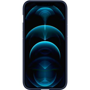 Spigen Coque Ultra Hybrid iPhone 12 (Pro) - Bleu foncé