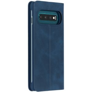 Hama Etui téléphone portefeuille Guard Samsung Galaxy S10 - Bleu