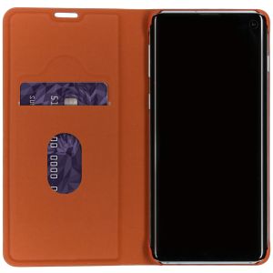 Hama Etui téléphone portefeuille Guard Samsung Galaxy S10 - Brun