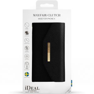 iDeal of Sweden Mayfair Clutch iPhone Xs - Noir