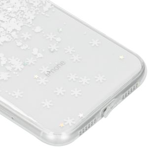 Coque silicone Snowflake iPhone 11