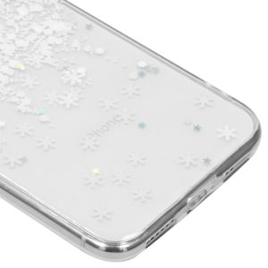 Coque silicone Snowflake iPhone X / Xs