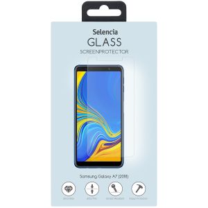 Selencia Protection d'écran en verre trempé Samsung Galaxy A7 (2018)